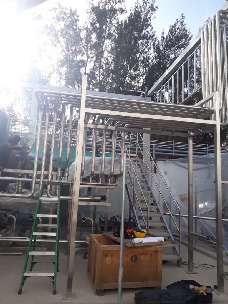 Montaje de tuberías