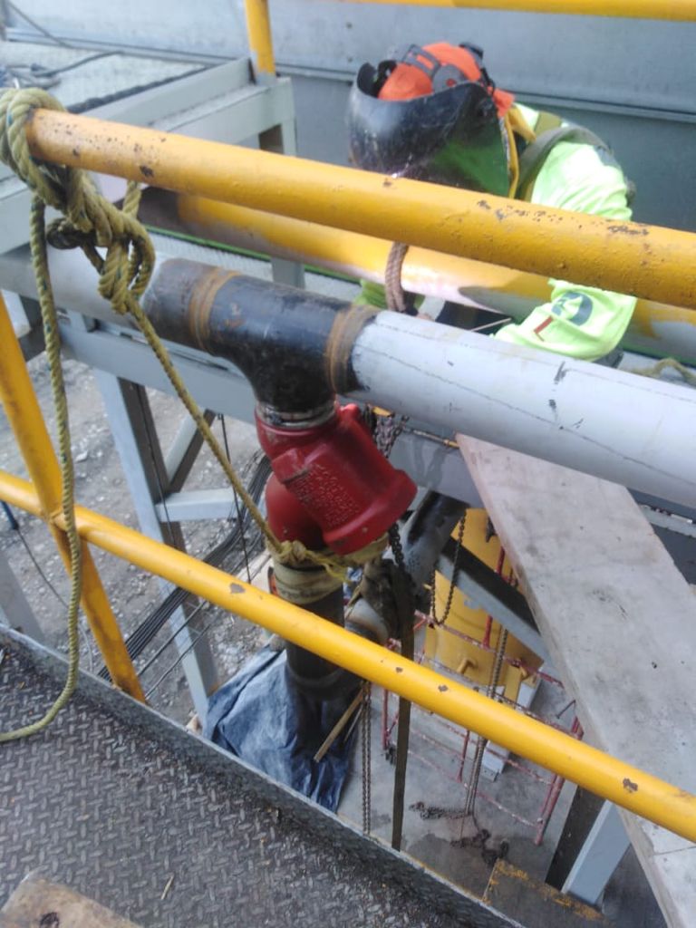 Trabajo de soldadura