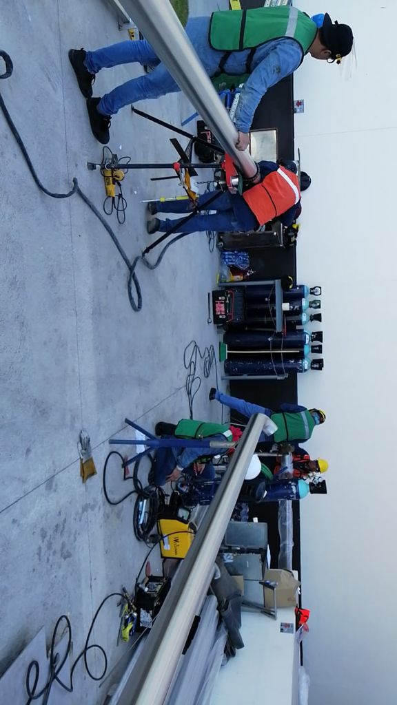 Trabajo de mantenimiento industrial