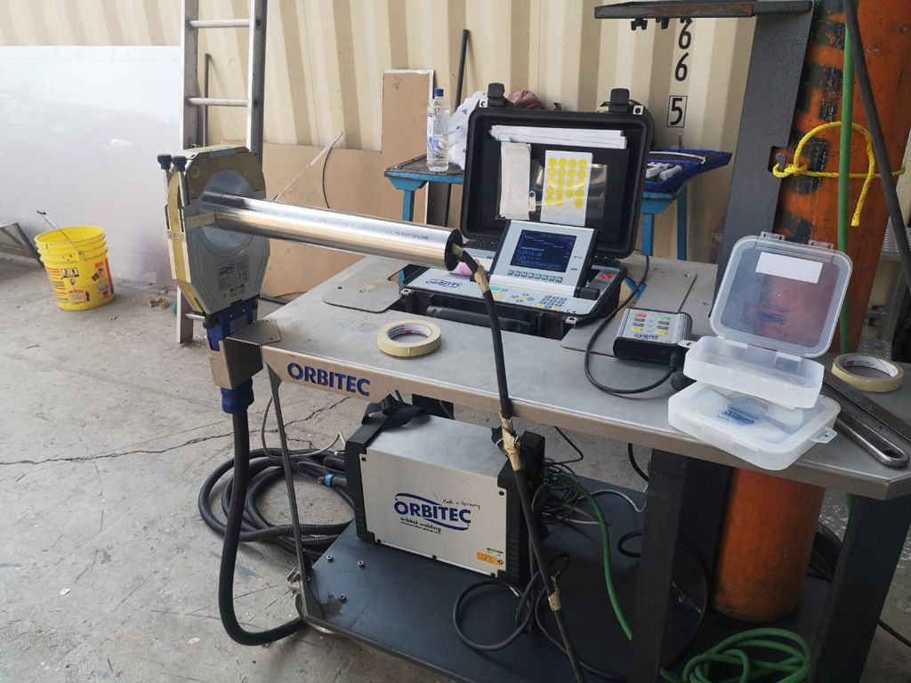 Trabajo de soldadura