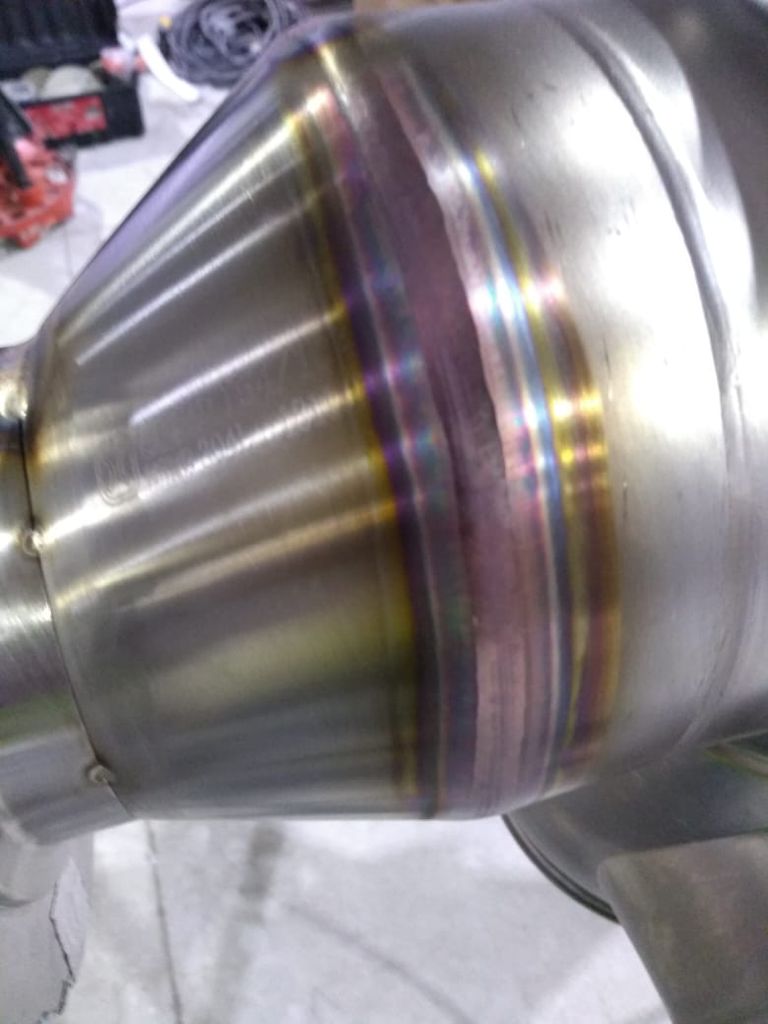 Trabajo de soldadura