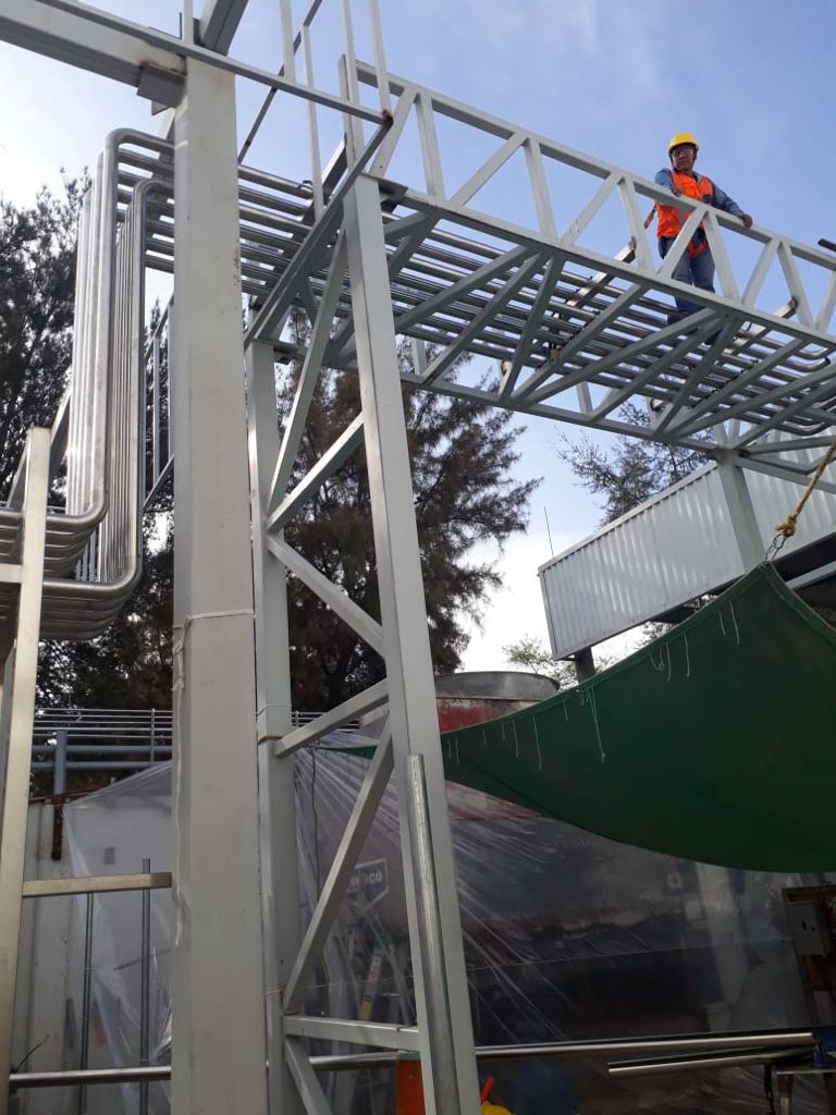 Trabajo de mantenimiento industrial